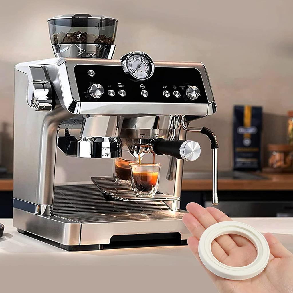 2 Pcs 58mm Silicone Steam Ring Group Head Gasket for 9 Series 900 920 980 990 Coffee Machine Accessories Durable