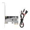 Карта удаленного переключателя компьютера Управление приложением Слот PCIe 1X Модуль удаленного переключателя компьютера BT5.0 для включения ПК