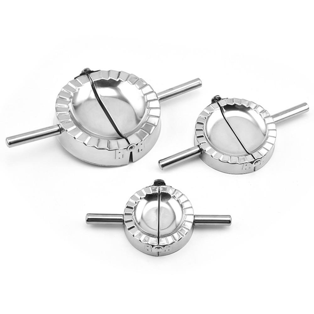 Дюрал с ручкой из нержавеющей стали пельменная машина ручной пресс форма для пельменей серебряная цзяоцзы машина для приготовления равиоли