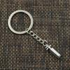 Fashion 30mm Key Ring Metal Key Chain Keychain Jewelry Antique Bronze   Fire Extinguisher Fireman 23x6x6mm Pendant