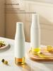 Автоматический стеклянный диспенсер для масла без BPA, герметичная бутылка для приправ для кухни для оливкового масла, уксуса