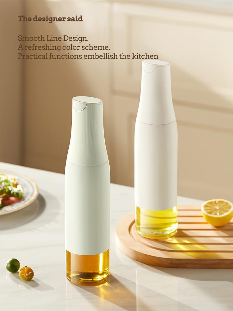 Автоматический стеклянный диспенсер для масла без BPA, герметичная бутылка для приправ для кухни для оливкового масла, уксуса