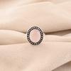 Rose Quartz Gemstone 925 Sterling Silver Jewelry Handmade Ring Valentines Gift RR-62-34