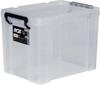 Tenma ROX 440L Прочный ящик для хранения, Сделано в Японии, Готовность к стихийным бедствиям, Прозрачный ящик, Контейнерный ящик, Сверхпрочный ящик для одежды, Пластиковый ящик [30см Ш x