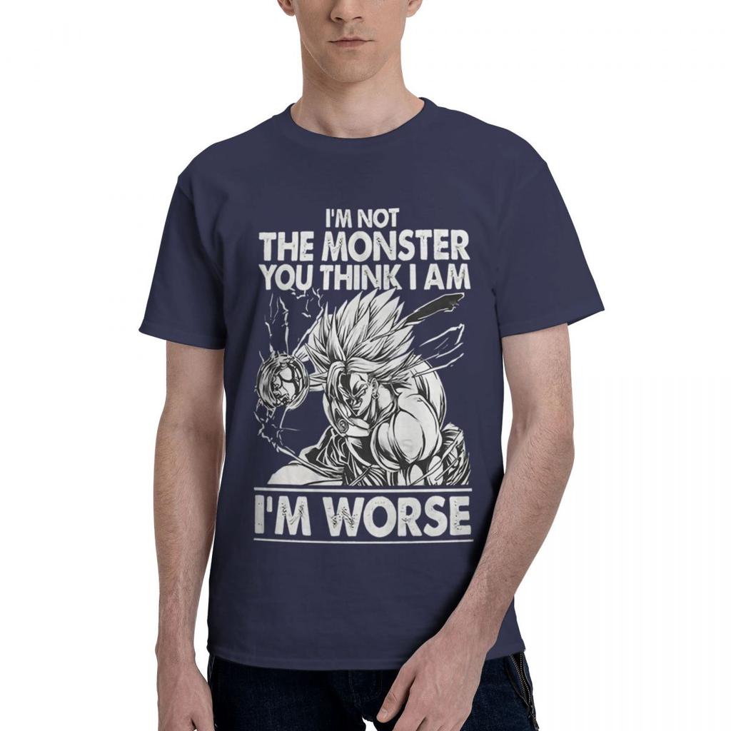 T Im Not The Monster You Think I Am Worse Tee 100 Cotton Casual Breathable Confortable Clothes Designer Clothes Men T Shirt