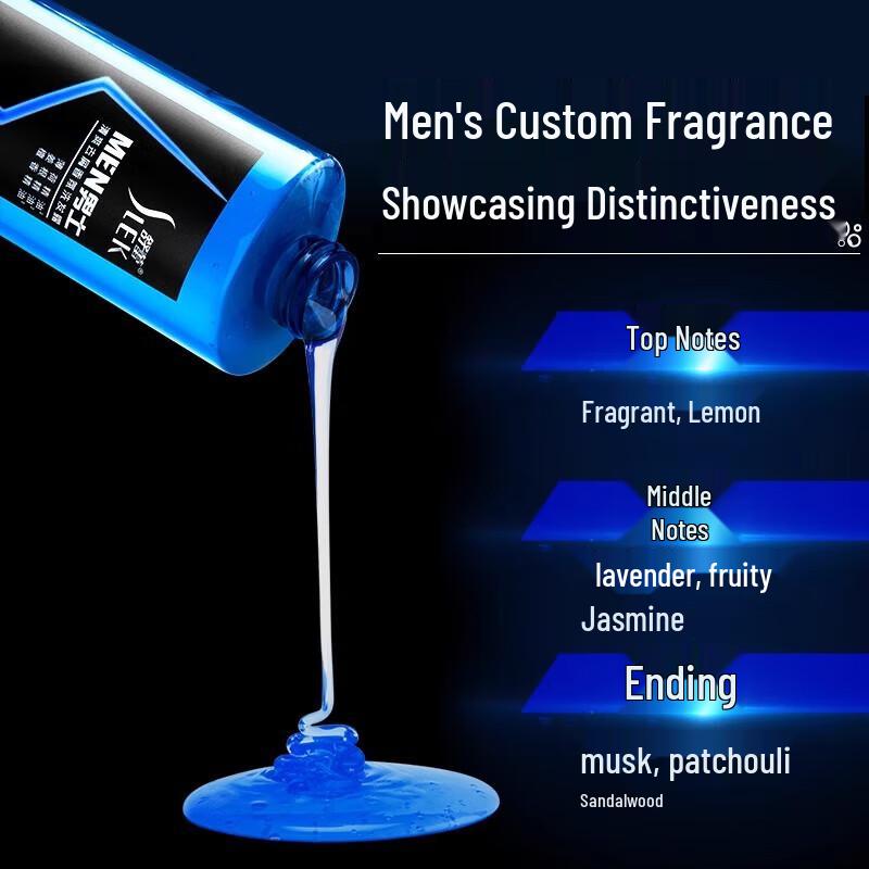 ShuLei Men's Anti-Dandruff & Oil Control Shampoo & Body Wash Set