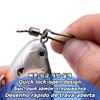 Tackle Fishing Swivels Snap Fishing Connector Tackles Fishing Rolling Swivels Snap T-Shaped Swivel
