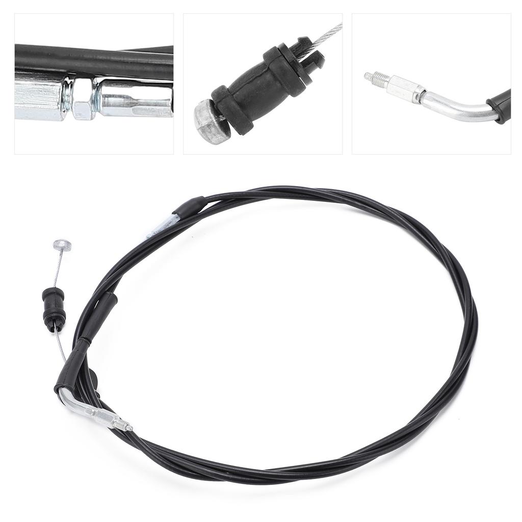 Throttle Cable Black Metal ABS 0487‑033 Replacement for Polaris Ranger 700 6x6 EFI 2009