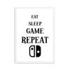 Nordic Style Black White Gamer Quotes Canvas Painting Posters and Prints Wall Art Pictures for Living Room Decoration Cuadros