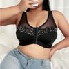 Тонкое сексуальное нижнее белье сетка контроль груди спортивный жилет вышитый узор большая грудь маленький бюстгальтер