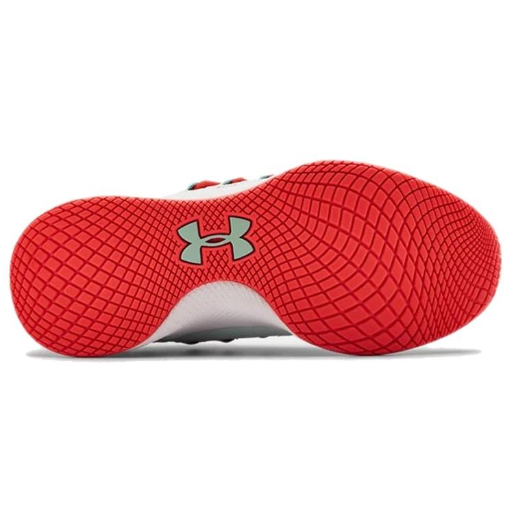 (WMNS) Under Armour Charged Breathe FN Print Blue/Orange Women's 3023483-400