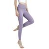 High Waist Yoga Leggings Women With Butt Lift Effect Compression Fit Running Workout Pants Nylon Spandex Stretch