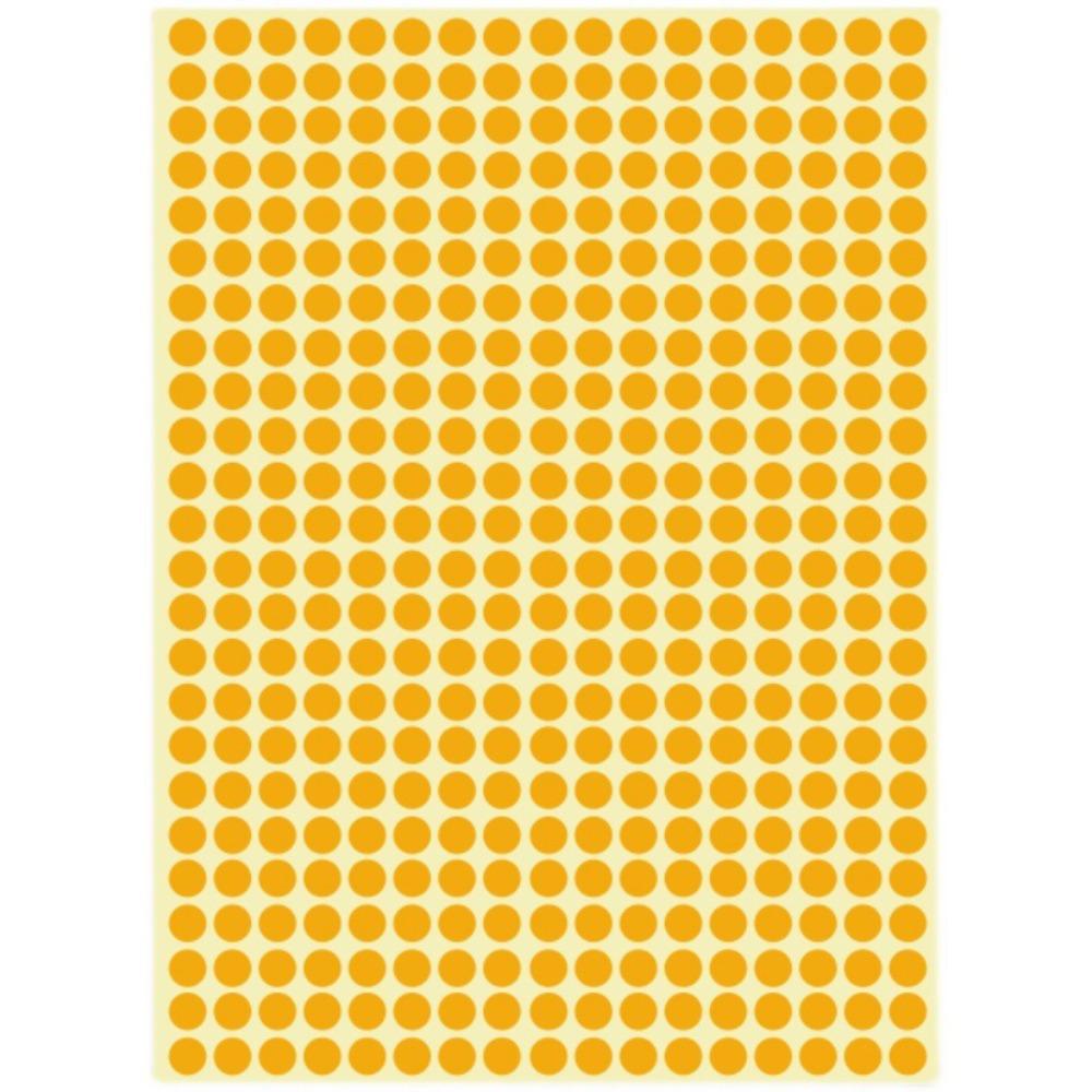 1/4" этикетки с точками круглые наклейки для украшения офиса