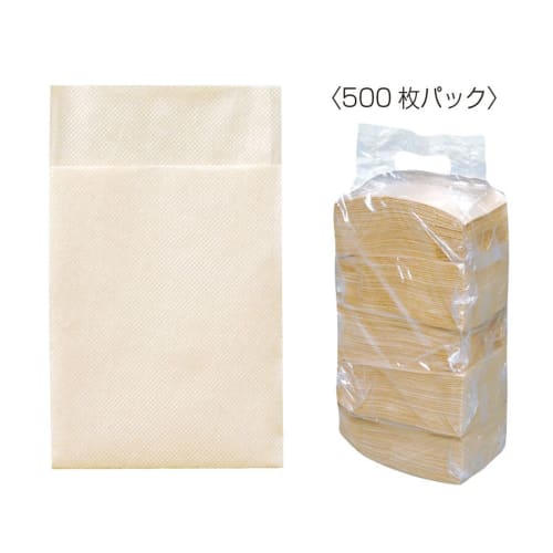 Бумажные салфетки Daikoku Kogyo, Натуральные, 25 x 25 см, Неотбеленные, 6-слойные, 31224, 500 штук