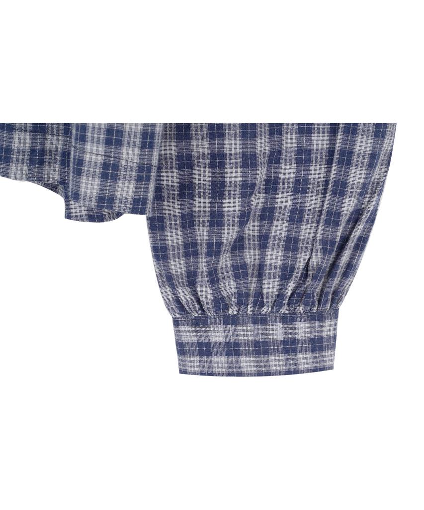 HARDCORE HAPPINESS Check Ribbon Blouse
