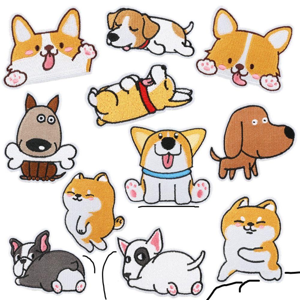 Sewing Clothes Embroidery Embroidered Clothes Decoration Appliques Patches Badges Sewing Fabric