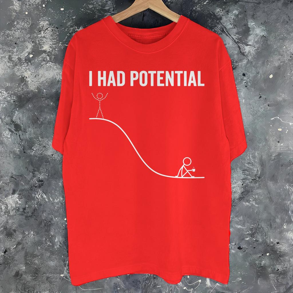 Unisex Unisex Graphic Printing Ihadpotential T Shirt Tee 100 Cotton Tshirts Clothing
