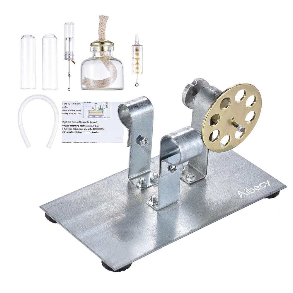 Двигатель Стирлинга / модель для кабинета физики объясняет наглядным образом принцип электродинамики