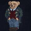 Polo Ralph Lauren Bear Embroidered Crew Neck Pullover Sweater Women Sweater 211685223-001