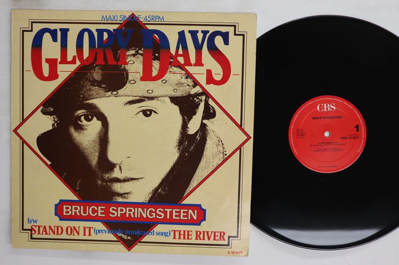 12-дюймовая пластинка BRUCE SPRINGSTEEN Glory Days CBSA126375 CBS 1985 Европа Рок Б/у