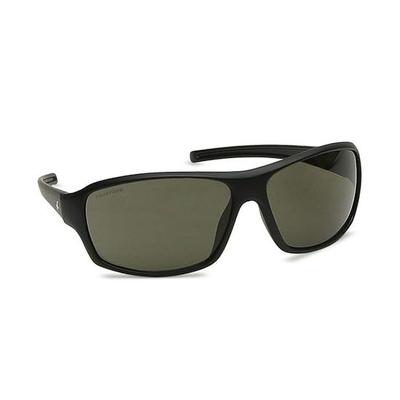 Овальные солнцезащитные очки Fastrack Unisex (Черный и серый) Fp222Gr1, Поляризованный