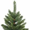 Artificial Christmas Tree with 150 LEDs Green 120 cm PE and PVC