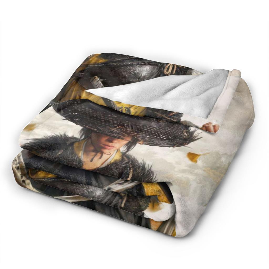 Теплые ОдеялаДетские Взрослые Декоративные Призрак Йотей 2025 Игровое Плед Фланелевое Покрывало Для Домашнего Декора Узор Чехол На Диван