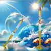 Splashing Spray Spray Water Fireworks Toys Handheld Water-Sprinkling Festival Sprinkler  Boys Girls