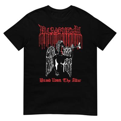 BLASPHEMY "Кровь на Алтаре" (Печать 1) (Односторонняя) ФУТБОЛКА