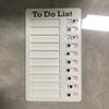 Plastic Chore Chart Reusable My Chores Checklist Board Task Tracker Planner  Time Management