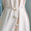 Skirt Pearl Waist Chain Women's Elegant Pearl Belt Dress Waist Chain Ladies Decorative Jewelry