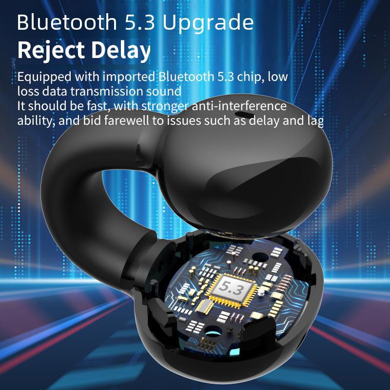 YX03 Bluetooth-зажим для ушей: Беспроводная одноушная гарнитура для бизнеса и спорта