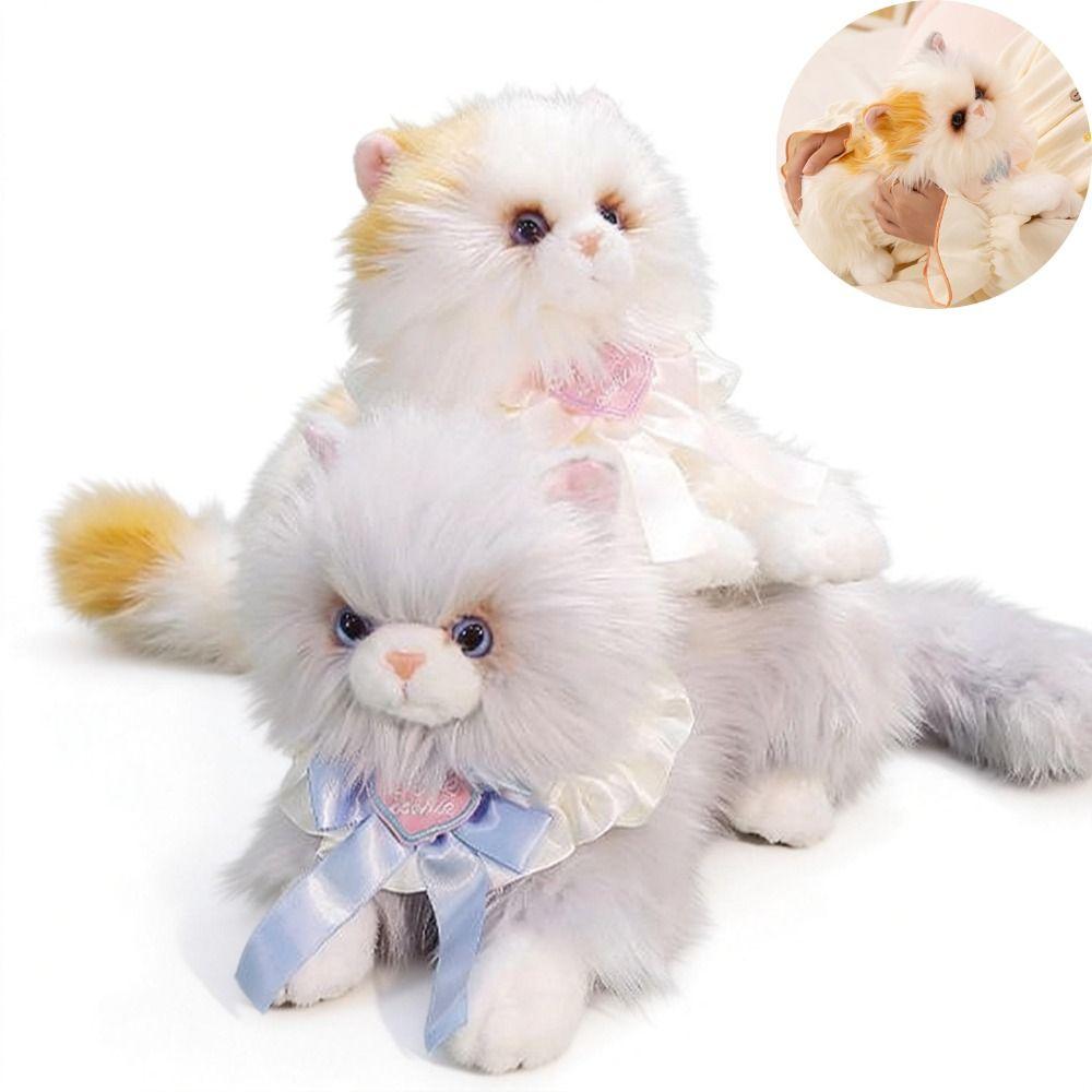 Новый реалистичный кукла-кот, имитирующий кота, рюкзак-кот, мягкий пушистый, милый мультяшный рюкзак, рюкзак-кот, для путешествий, хранения