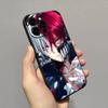 Чехол для телефона My H-Hero Academia D-Deku для iPhone 17 16 15 14 13 12 11 Pro Max Plus Mini Мягкий черный чехол