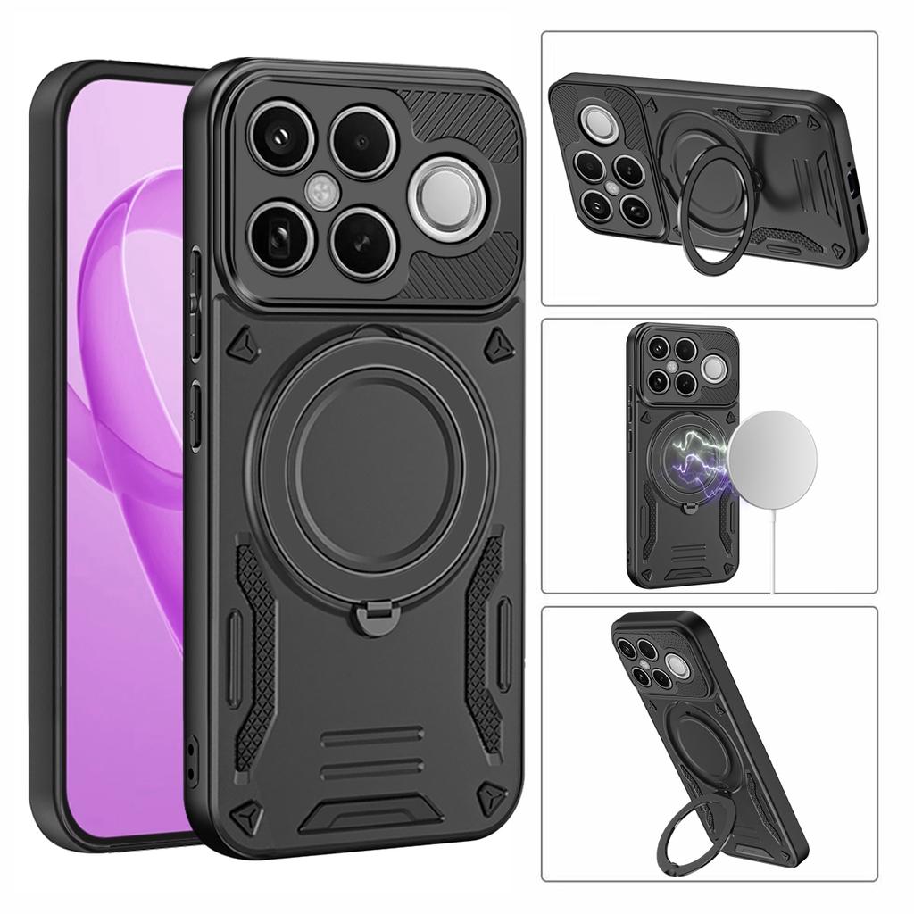 Чехол-подставка с кольцом для телефона Xiaomi POCO F8 Ultra 5G POCOF8 POKO POCO F8 Pro Двухслойный противоударный чехол Coque Funda