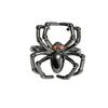 Halloween Retro Dark Spider Crow Open Ring Personality Niche Punk Stacking Wearing Trendy Cool Ring Girl