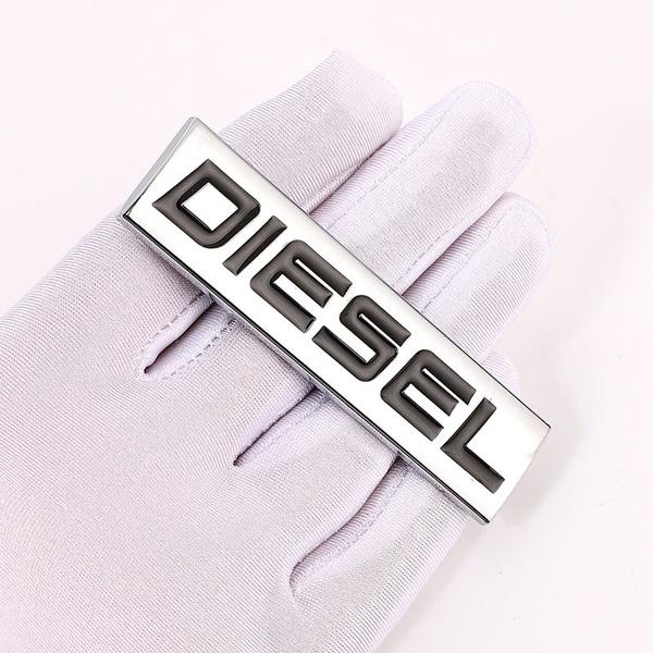 Автомобильная наклейка Diesel Логотип Эмблема Значок 3D Металлические автомобильные наклейки Стайлинг автомобиля