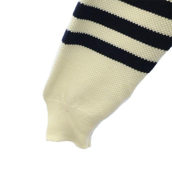 CHAUNCEY border Long sleeve knit S sweater Men's Used