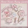Bonnie Garden 10 шт. Полностью розовый набор для макияжа в подарочной коробке