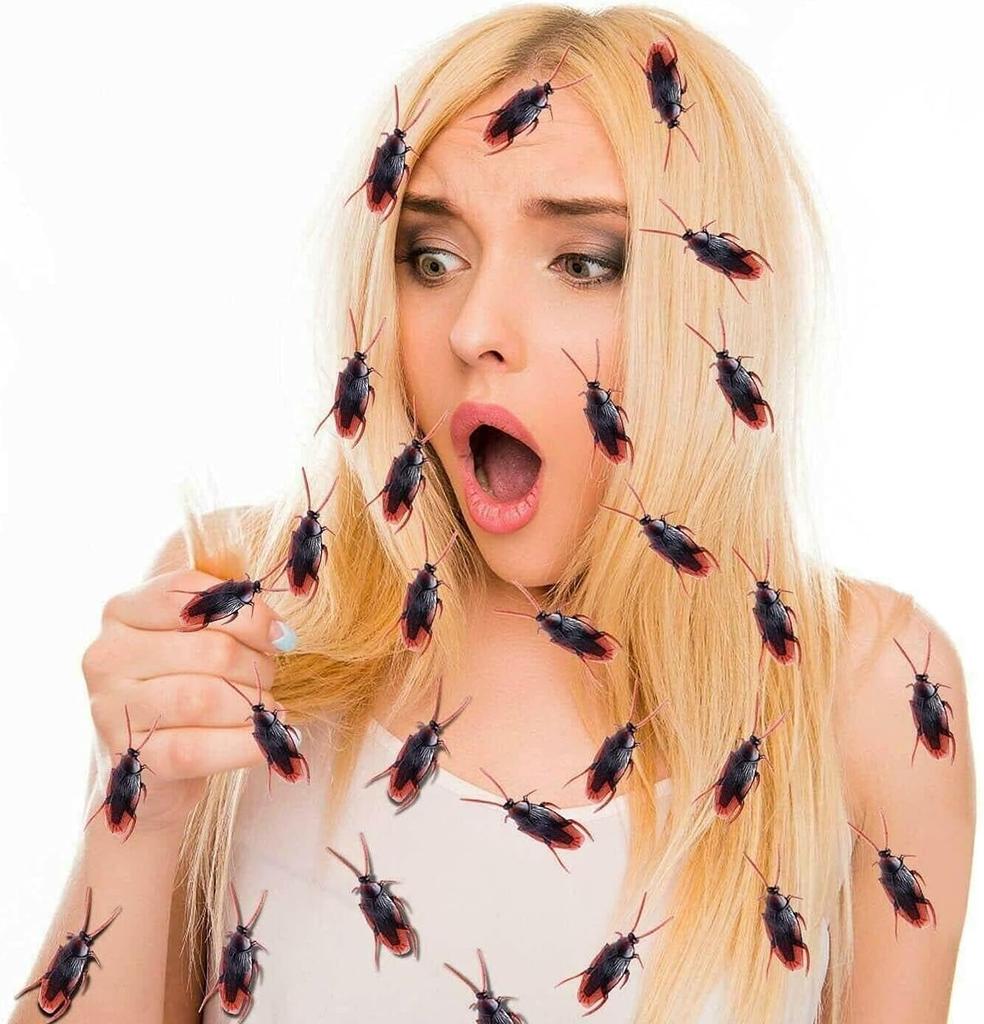 Набор игрушек «Поддельные тараканы», реалистичные поддельные тараканы — отличный способ разыграть, поддельные тараканы для розыгрыша на Хэллоуин, детские игрушки для шуток и трюков для взрослых