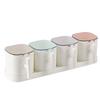 Anti Slip Seasoning Organizer Airtight Spice Container Spice Tools Spices Box  Cooking