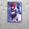 mei overwatch Vintage Metal Tin Signs Posters Decor Retro Metal Plaque Wall Art Decor for Garage Bar