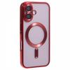 For iPhone 16 Case Compatible with Magsafe Clear TPU Phone Cover with Lens Film
