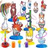 Chicken Duck Animal Throwing Rings Circle Game Stacked Layers Children's Hoop Toys  Kids Gift