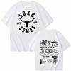 Luke Combs T-Shirts Western Country Music Man Woman Harajuku O-Neck Short Sleeve Shirts Fans Gift Fashion T-shirt for Men Y2K