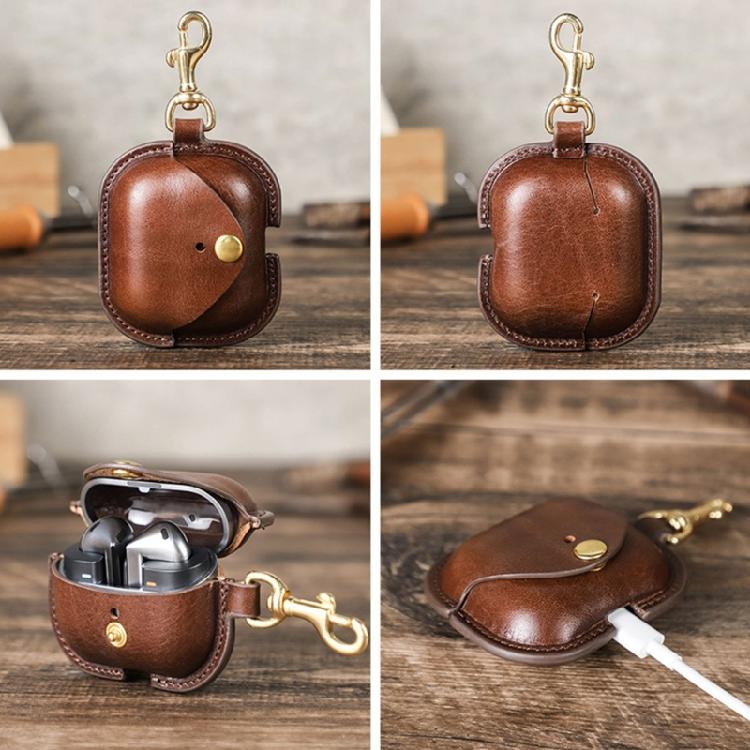 Противоударный чехол для наушников, устойчивый к царапинам корпус, пыленепроницаемая моющаяся кожаная обложка, защитный чехол для Buds 3