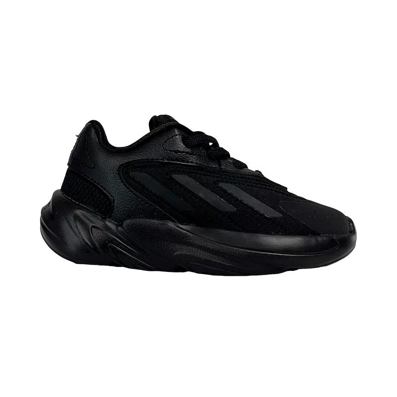 adidas Классические Удобные Модные Низкие Повседневные Кроссовки для Детей Черные KI8794