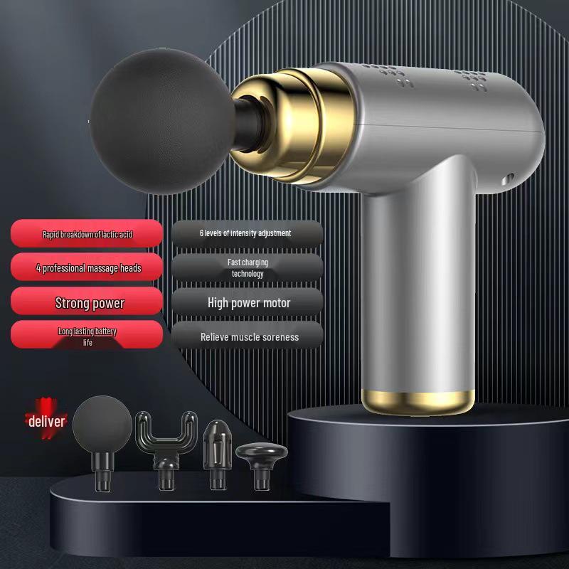 Мини Электрический Фасциальный Пистолет для Расслабления Мышц и Фитнеса