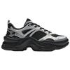 Anta Wear resistant And Lightweight Low top Chunky Sneakers Women's Black Silver Sneakers 922528821-4
