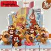 Забавный мишка Сюнсюна: Серия Blind Box Игрушка-фигурка - Окрашенное украшение